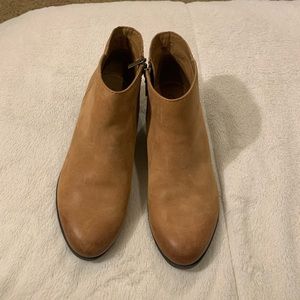 Brown booties